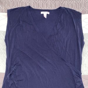 A Pea in the Pod Maternity Short Sleeve Wrap Shirt